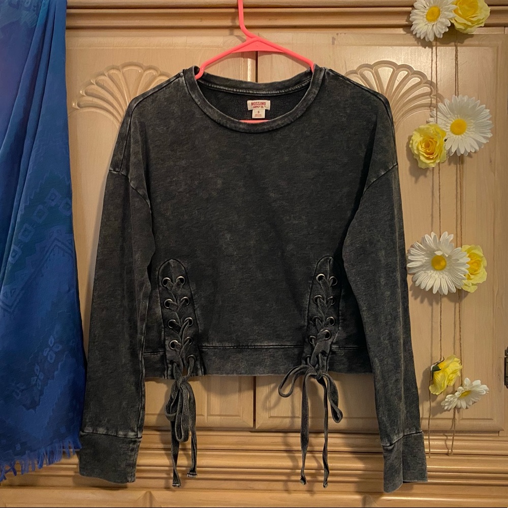 Mossimo Cropped Sweatshirt